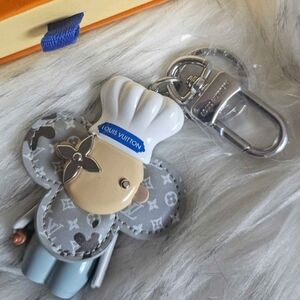 Fashion Blue Vivienne Paris Keychain